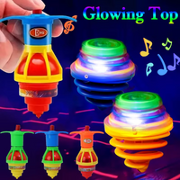 LED Glowing Top With Light And Sound