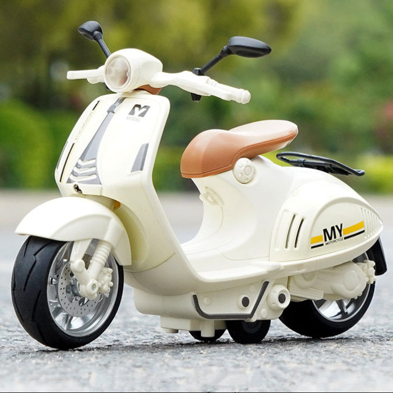 Buy Pedal Moto Scooter With Light And Sound