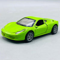 Scale Ferrari 458 Italia Diecast Metal Sports Car