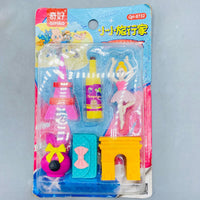 Qihou France Travel Theme Eraser Set