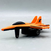 Orange "HT Fighter" Die-Cast/Plastic Jet with Missile