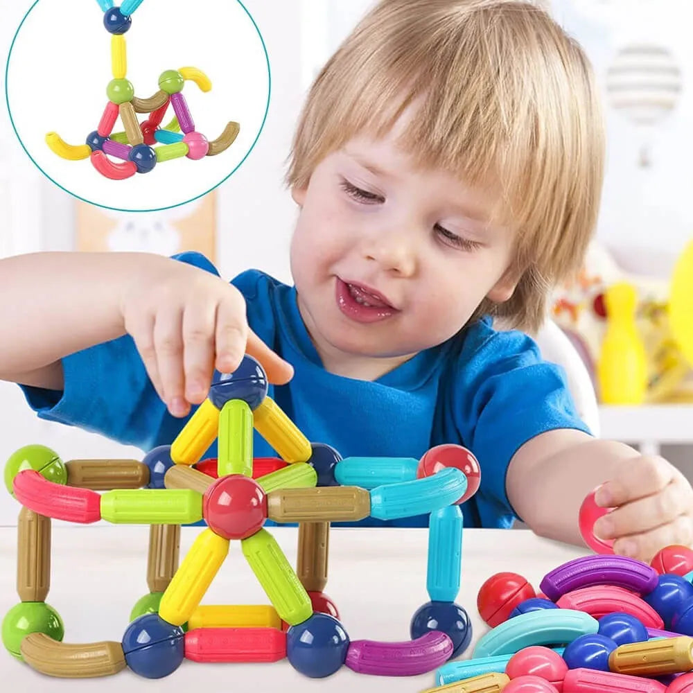Magnetic Building Set for Kids