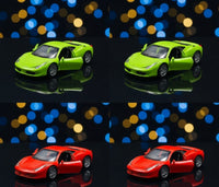 Scale Ferrari 458 Italia Diecast Metal Sports Car