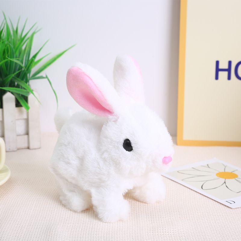 Plush Rabbit Toy with Sound and Motion for Kids (09-1)