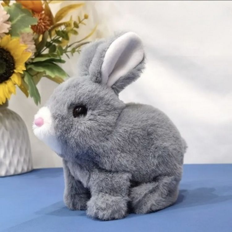 Plush Rabbit Toy with Sound and Motion for Kids (09-1)