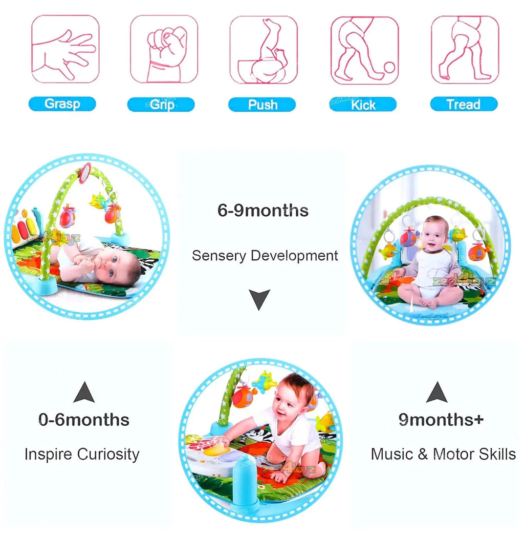 Baby Piano Play Gym Mat (518A-26)