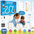 Stroke Line: Dot to dot Drawing & Writing Practice Book 64 Pages (555-2)