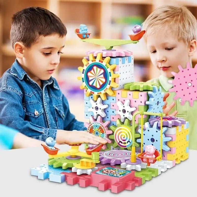Electric Building Block Gear Toy (6021)
