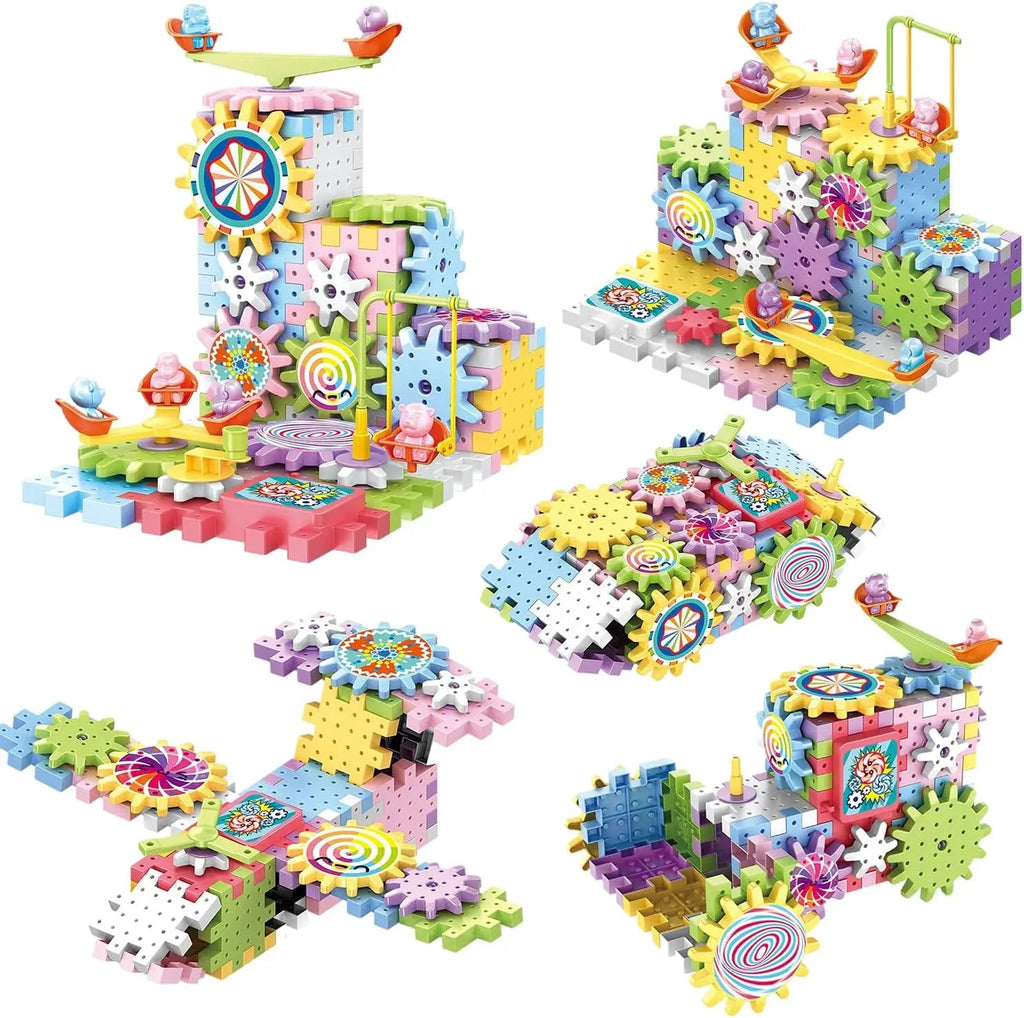 Electric Building Block Gear Toy (6021)