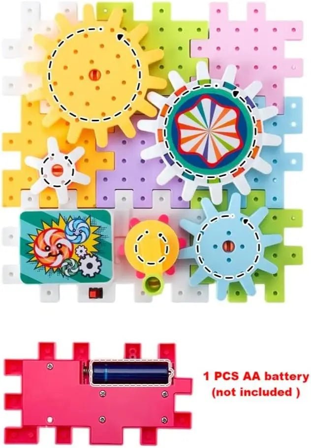 Electric Building Block Gear Toy (6021)