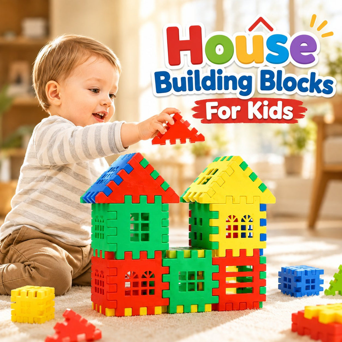 House Building Blocks For Kids
