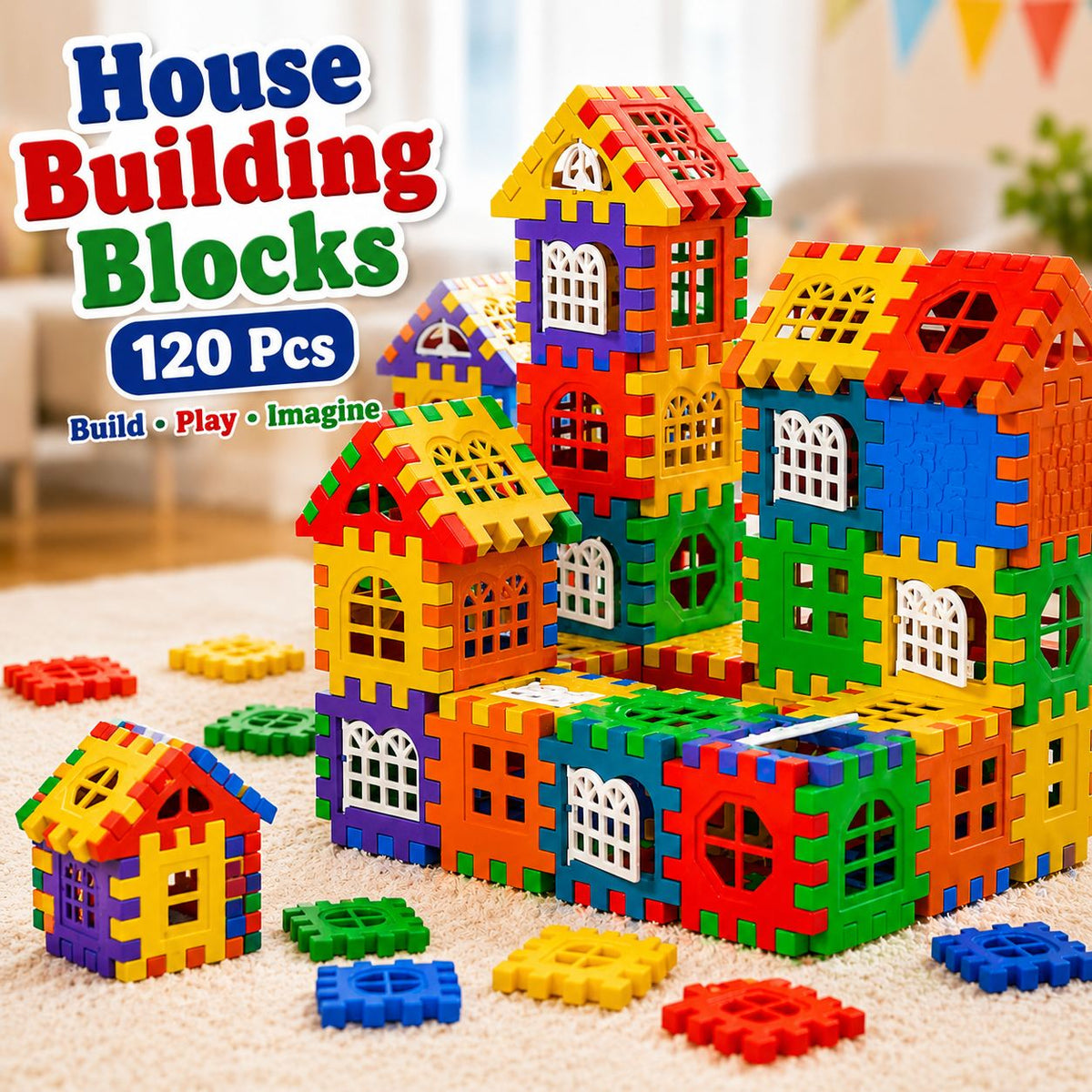 House Building Blocks For Kids