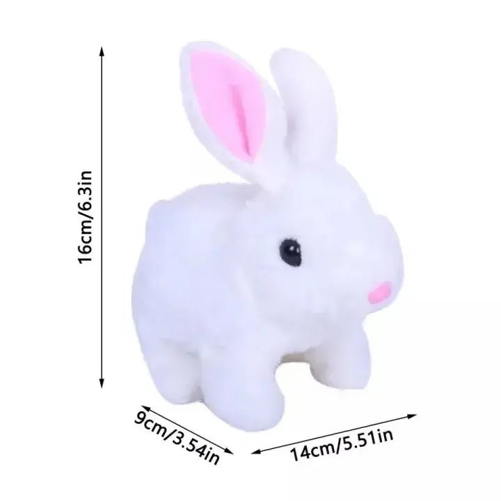 Plush Rabbit Toy with Sound and Motion for Kids (09-1)