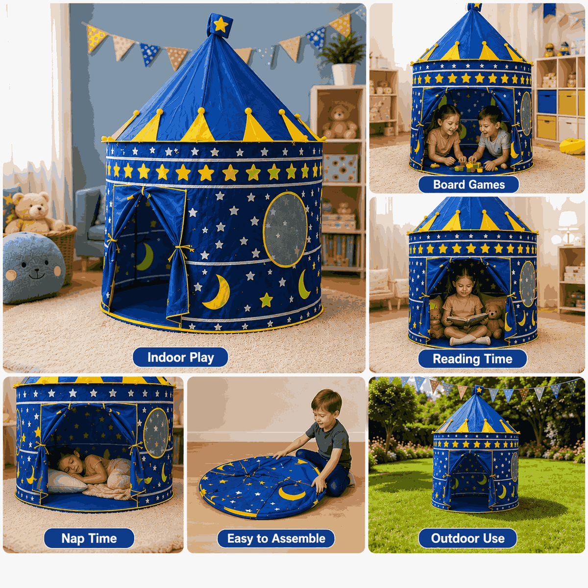 Princess Playhouse Tent For Kids (KL9999)