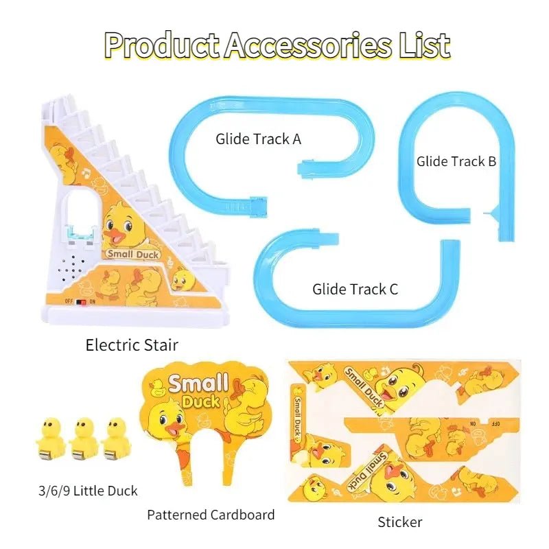 Small Ducks Climbing Stairs Toy For Kids (668-10D)