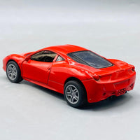 Scale Ferrari 458 Italia Diecast Metal Sports Car