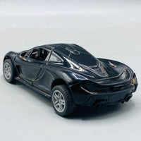 Scale Black McLaren P1 Style Die-Cast Hypercar Mode