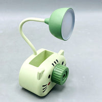 Cute Kitten Multi-Function Desk Lamp with Pencil Sharpener & Holder