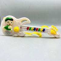 Toddler Electronic Guitar Toy - White and Yellow Musical