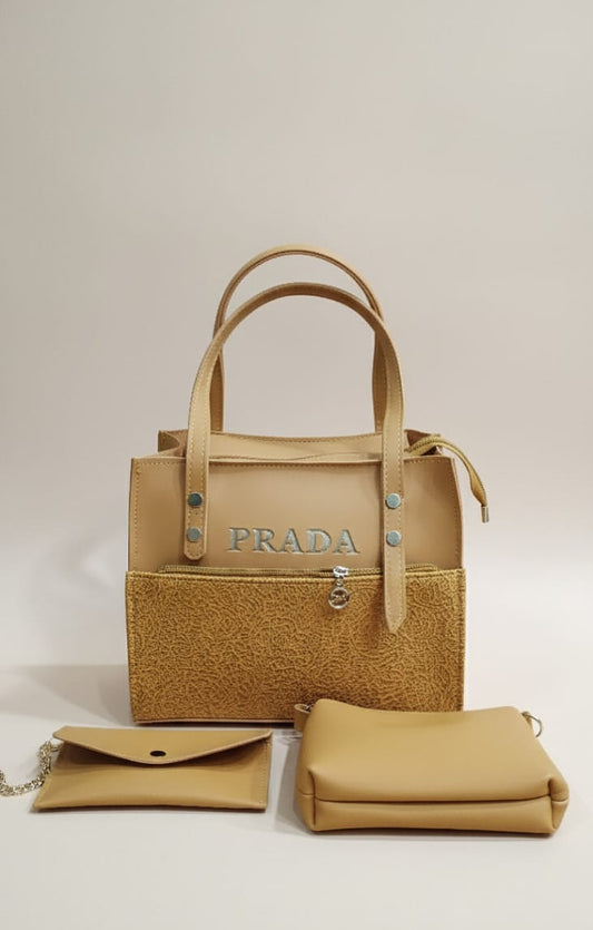 3-in-1 Luxury Handbag Set – Premium Look, Spacious & Everyday Elegant