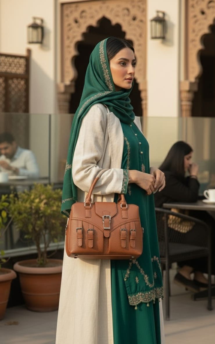 Premium Classic Leather Handbag – Elegant, Durable & Everyday Luxury