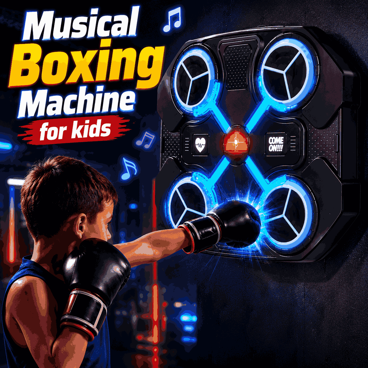 Musical Boxing Machine for kids (EM-139)
