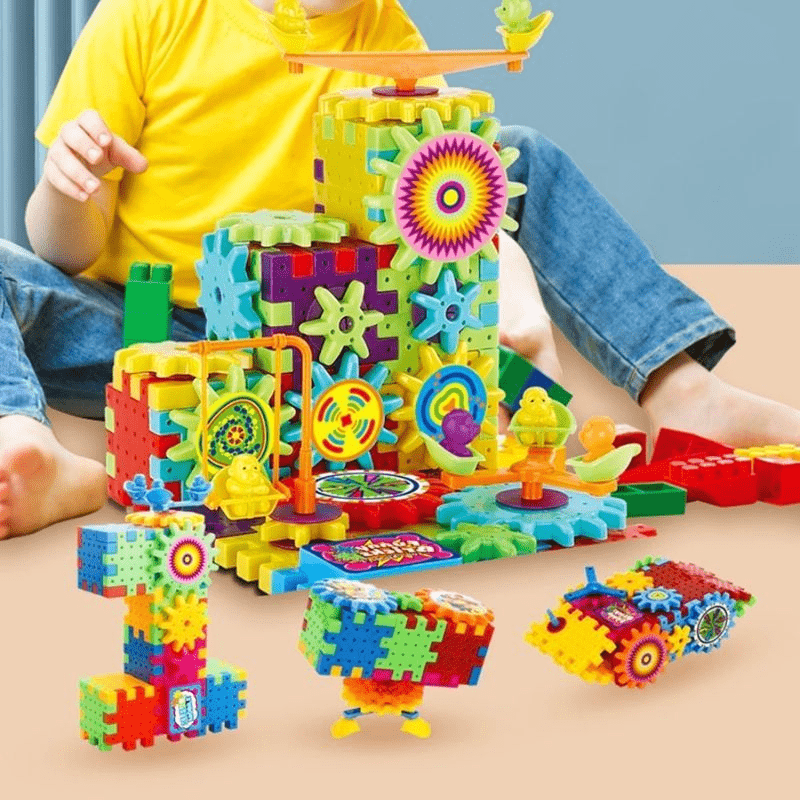 Electric Building Block Gear Toy (6021)
