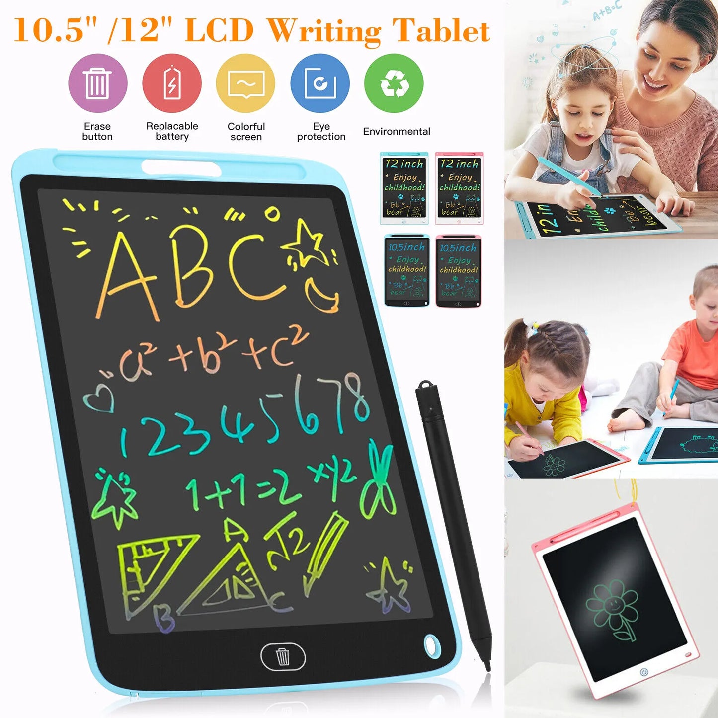 12 Inch LCD Writing & Drawing Tablet