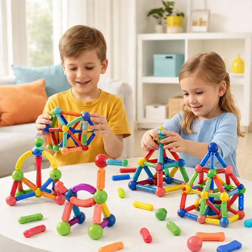 Magnetic Building Set for Kids