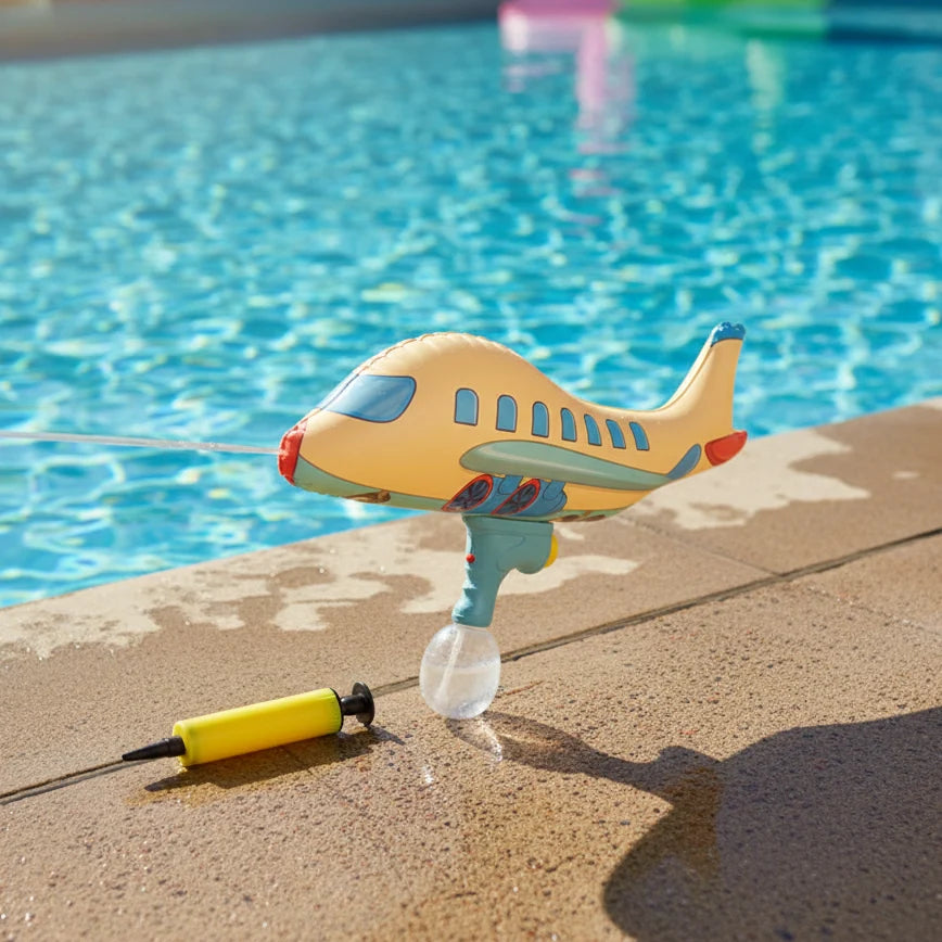 Airplane Electric Water Gun Toy for Kids (X55C)