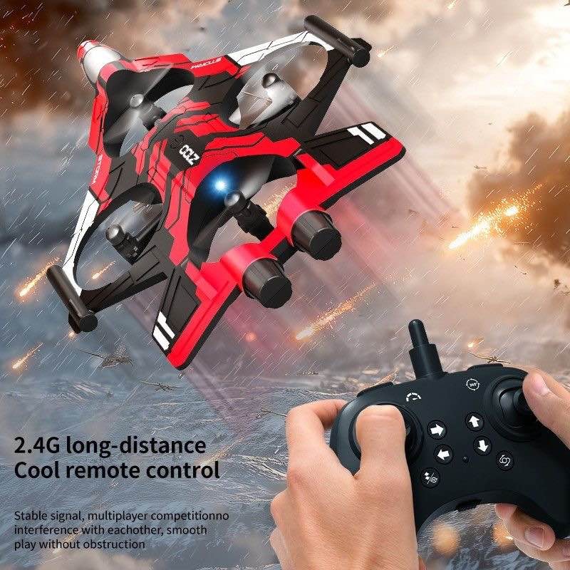 K500 Max RC Fighter Jet Drone for Kids & Adults (Random Color)