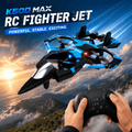 K500 Max RC Fighter Jet Drone for Kids & Adults (Random Color)