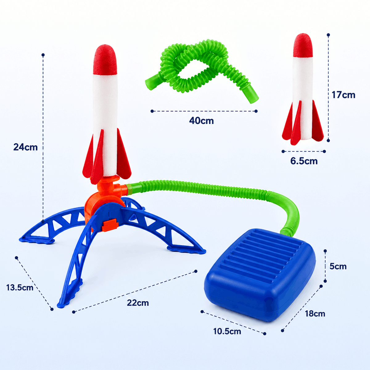 Outdoor Stomp Rocket Launcher Game for Kids (002)